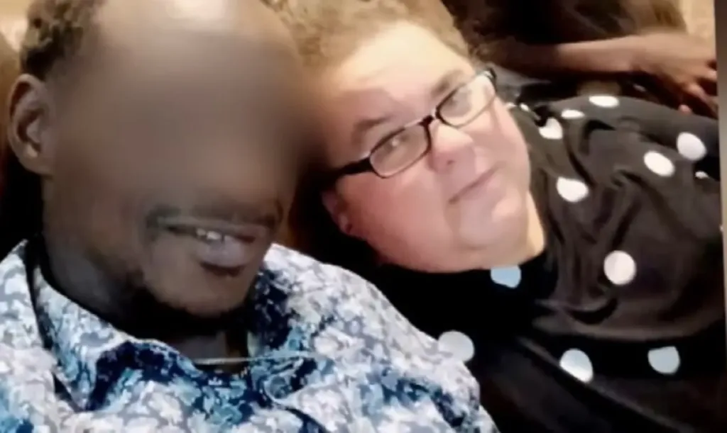 Gloria De Lazzari con il marito