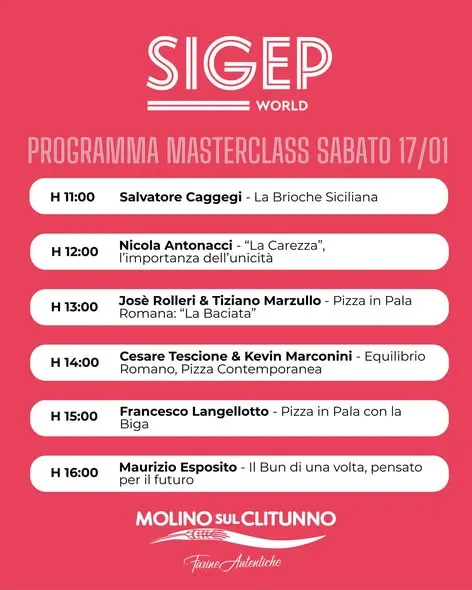 Il programma dell'evento