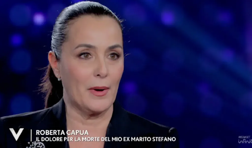 Roberta Capua a Verissimo