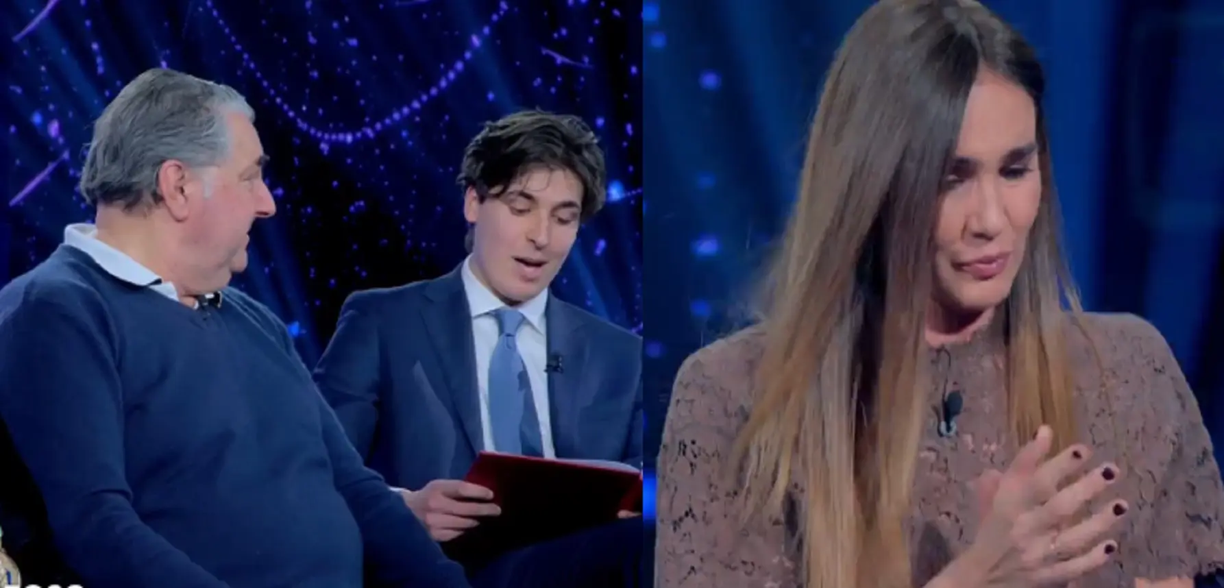 Silvia Toffanin scoppia in lacrime a Verissimo per Matteo Franzoso: la reazione dopo la struggente lettera