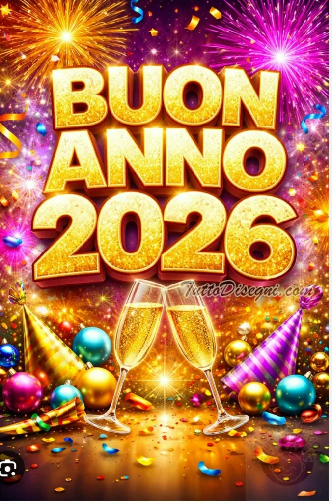Tanti auguri,buon 2026