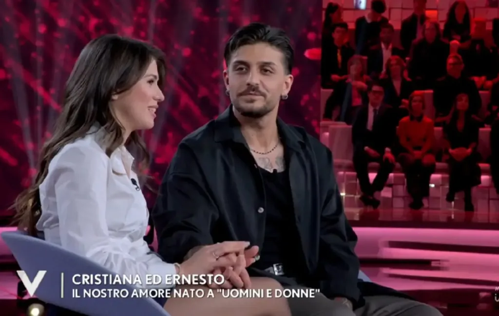 Cristiana ed Ernesto a Verissimo dopo la scelta a Uomini e Donne