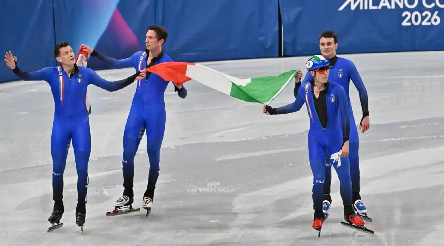 Short track, bronzo per la staffetta maschile con Sighel: Fontana quinta nei 1500 e non chiude al 2030 Short track, bronzo per la staffetta maschile con Sighel: Fontana quinta nei 1500 e non chiude al 2030