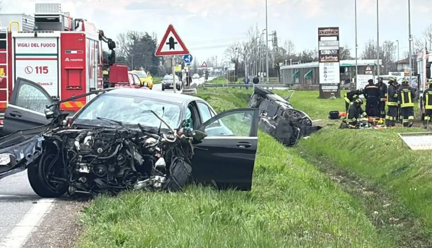 Il tragico incidente a Caravaggio