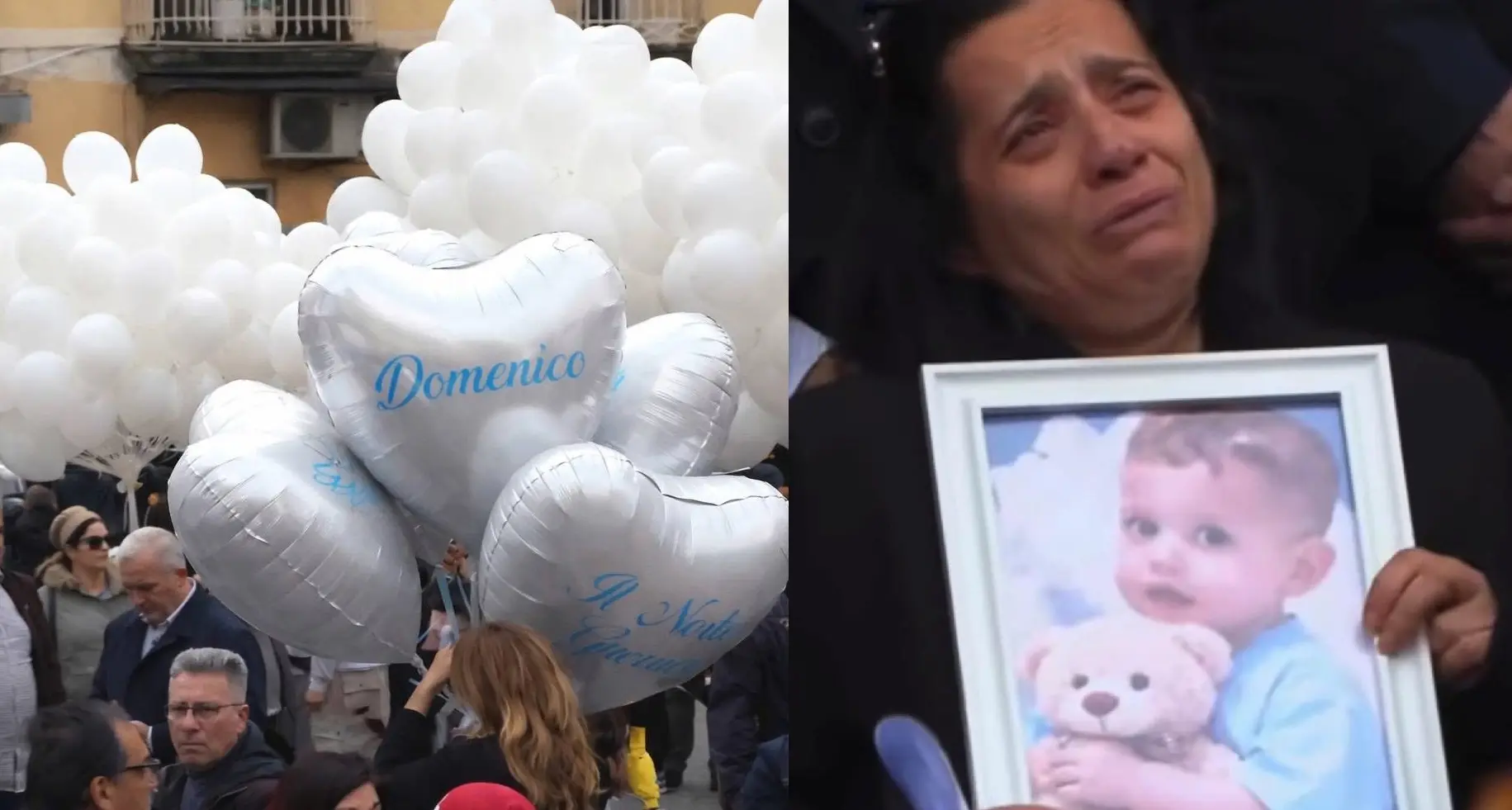 “Ciao Mimmo”, palloncini bianchi e cori di giustizia: l’addio straziante a Domenico nel Duomo di Nola “Ciao Mimmo”, palloncini bianchi e cori di giustizia: l’addio straziante a Domenico nel Duomo di Nola