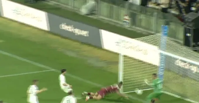 Lescano porta in vantaggio la Salernitana