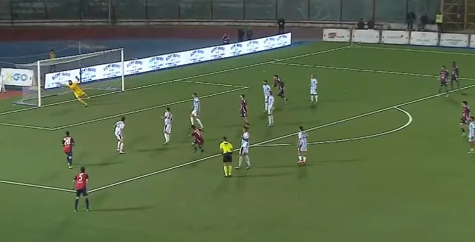 Chance per Pezzella della Casertana