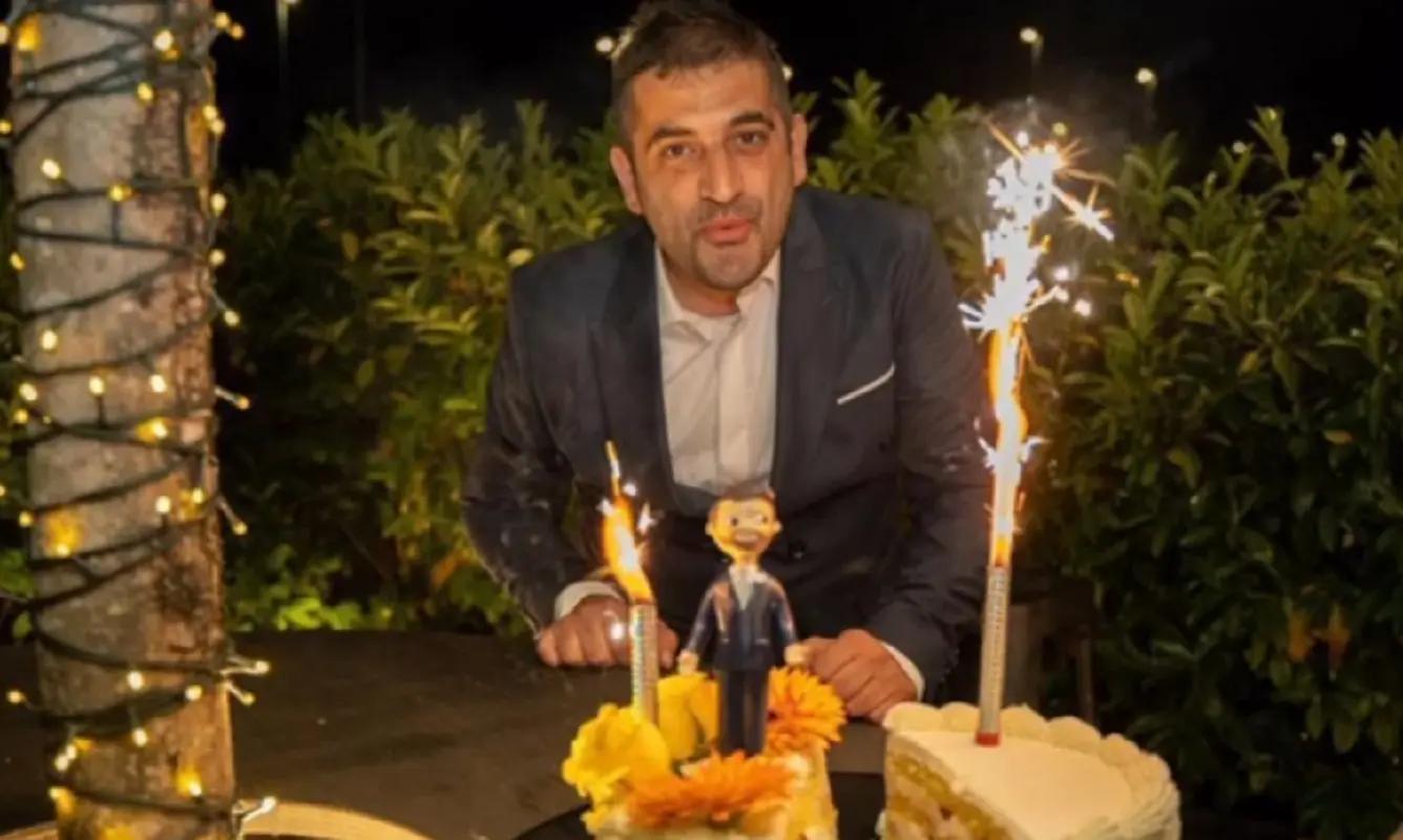 Francesco Palombino festeggia il divorzio
