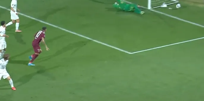 Il portiere del Ravenna salva su Cabianca