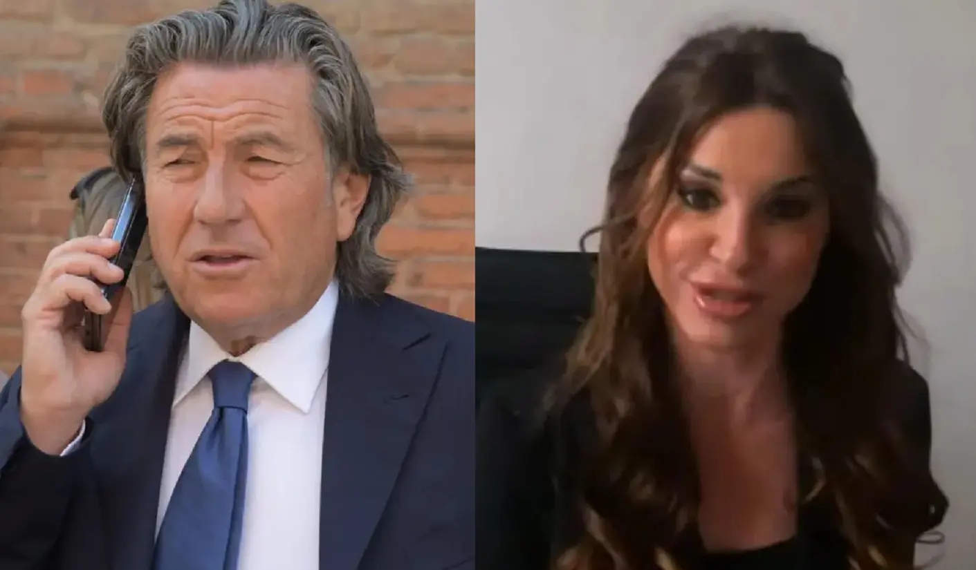L'avvocato De Rensis e Stefania Cappa