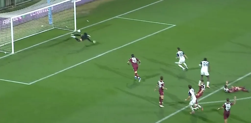 palo di Butic con deviazione di Donnarumma
