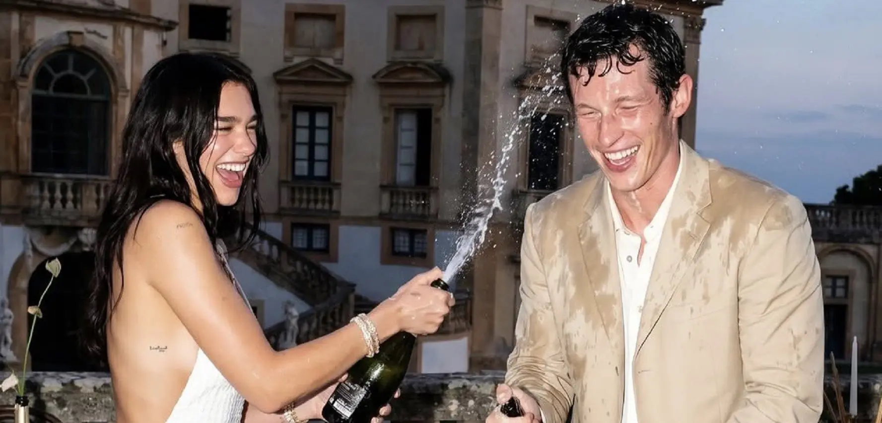 Dua Lipa e Callum Turner