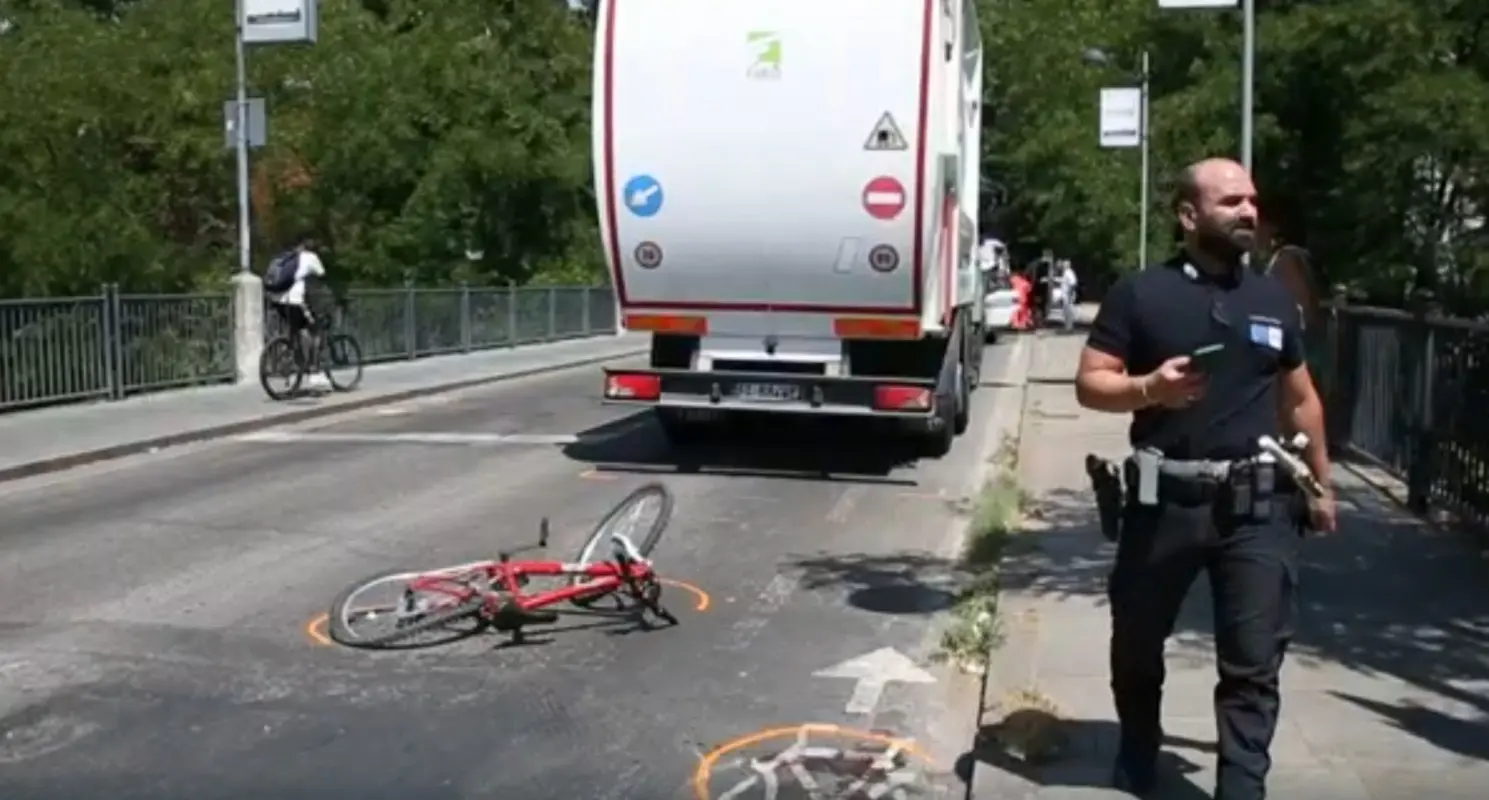 Il luogo del drammatico incidente a Reggio Emilia