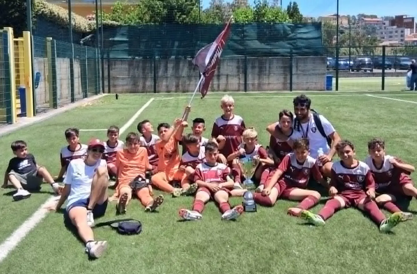 Salernitana under 11 sugli scudi