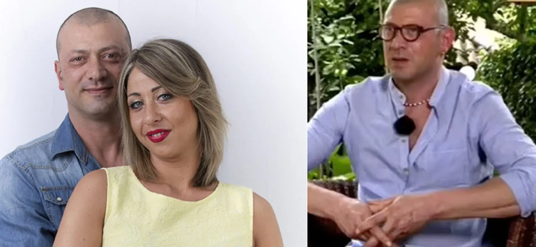 A sinistra Alessandro Medici con l'ex Sofia Calesso