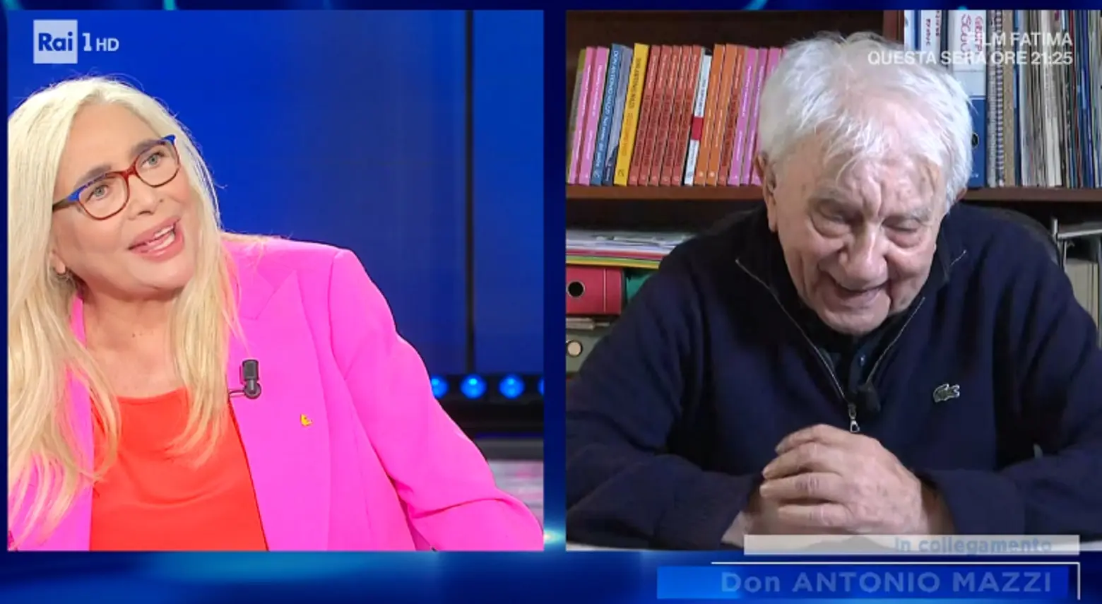 Antonio Mazzi in una delle ultime interrviste concesse a Mara Venier
