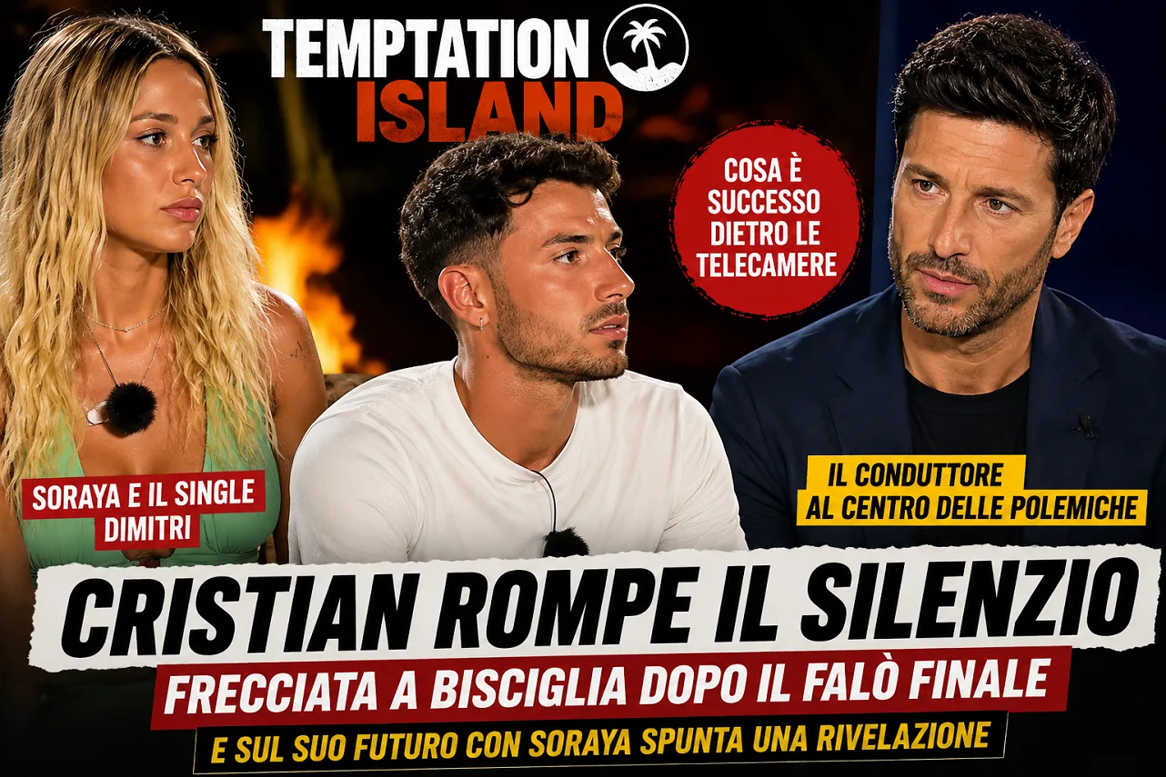 Arriva uno spoiler su Cristian e Soraya che coivolge Filippo Bisciglia