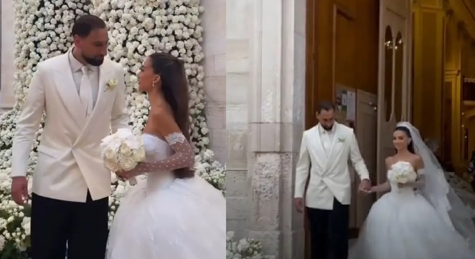 Gianluigi Donnarumma ha sposato Alessia Elefante