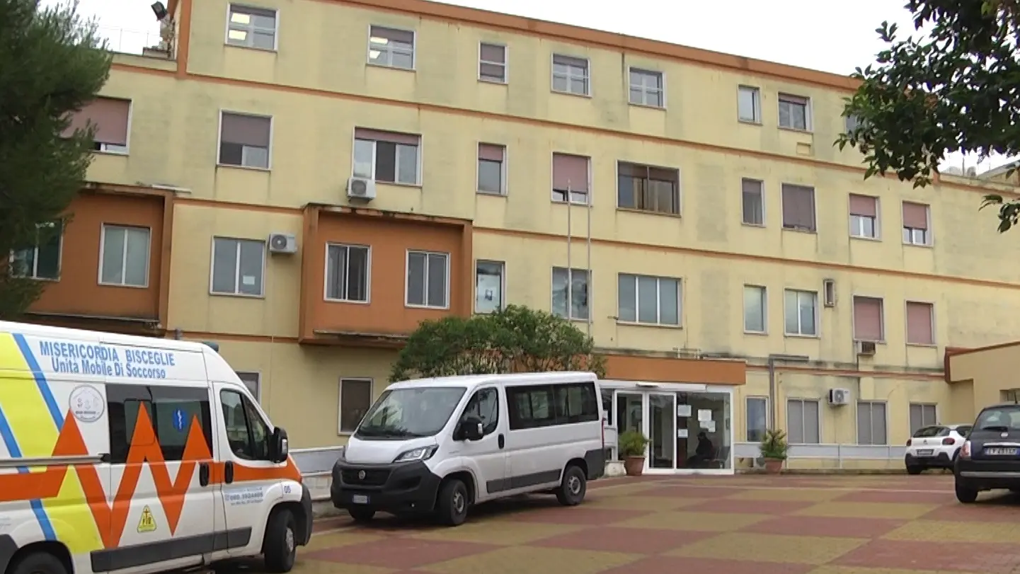 I medici dell'ospedale di Bisceglie hanno tentato di rianimare il piccolo