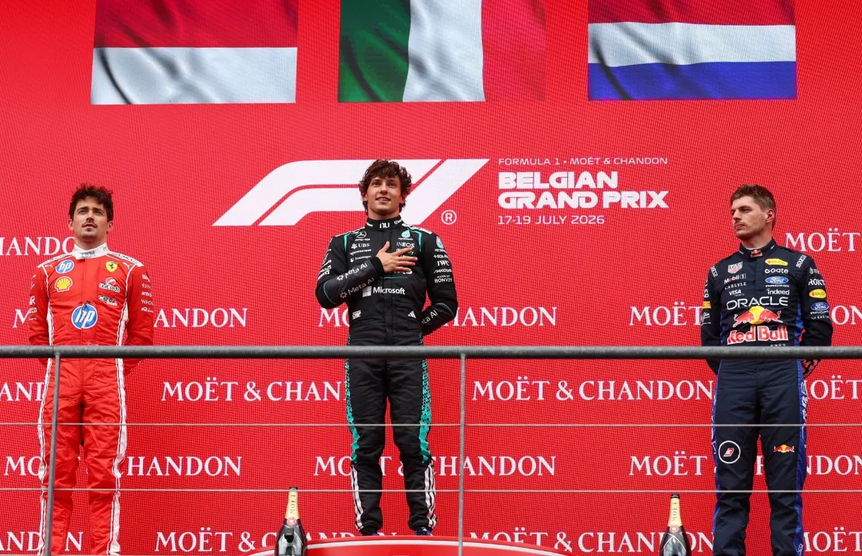 Kimi Antonelli trionfa a Spa