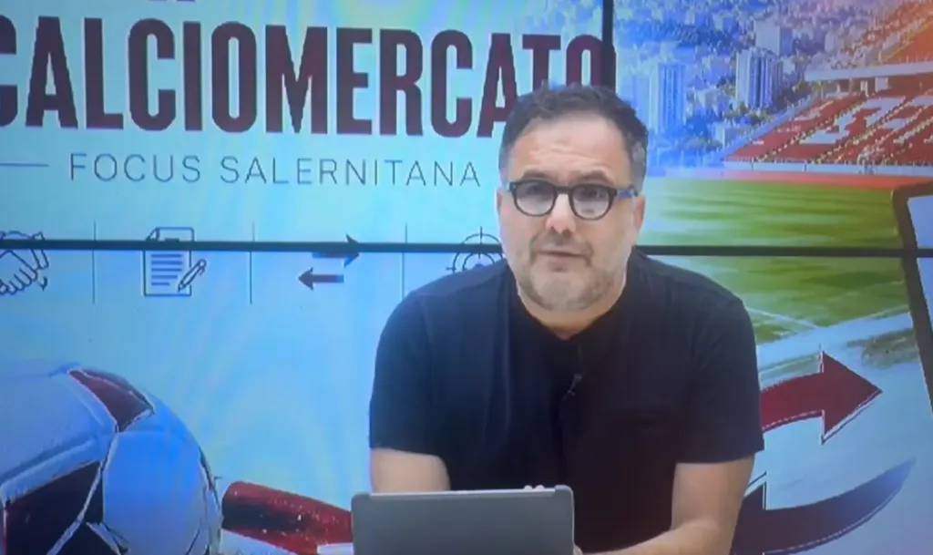 Lo speciale calciomercato di pochi giorni fa, una delle ultime immagini di Luca Esposito prima della tragedia