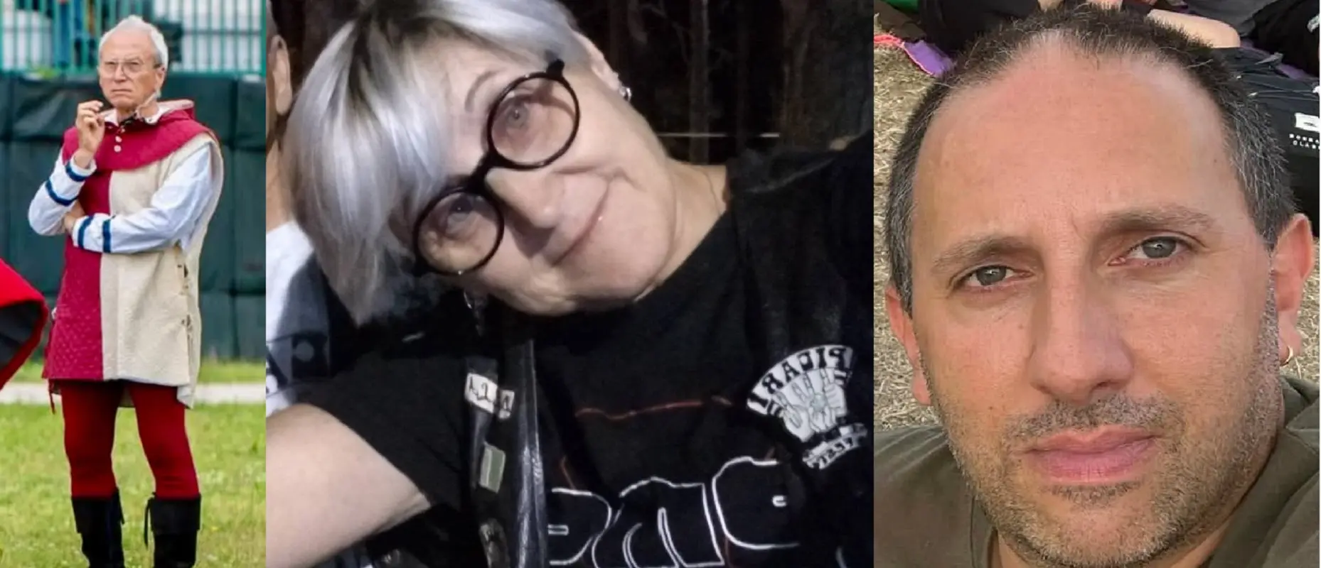 Da sinistra Giampiero Colasanti e Daniela Bellanca e Federico Romualdi