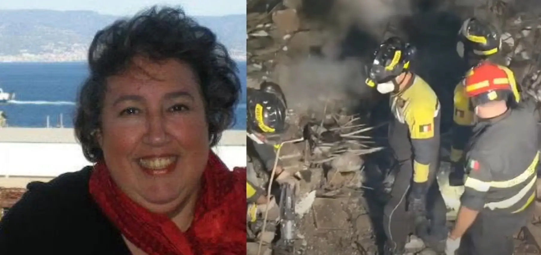 I vigili del fuoco hanno rinvenuto il corpo di Rosa Leone, proseguono le ricerche degli altri dispersi