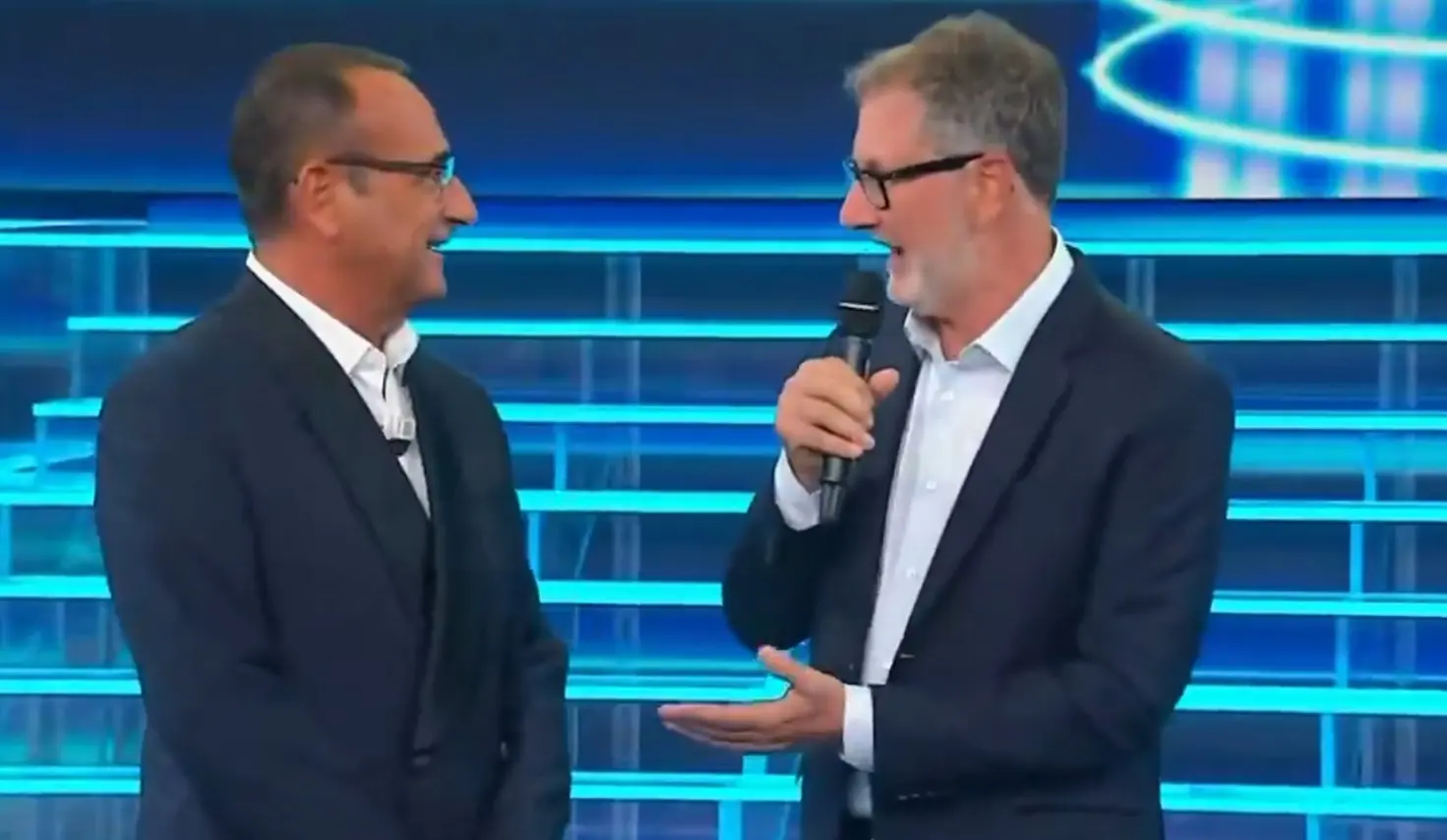 fabio fazio torna in rai per una sera l8217accoglienza di carlo conti a tale e quale show e quella battuta su vespa da Notizieaudaci.it fabio fazio torna in rai per una sera l8217accoglienza di carlo conti a tale e quale show e quella battuta su vespa