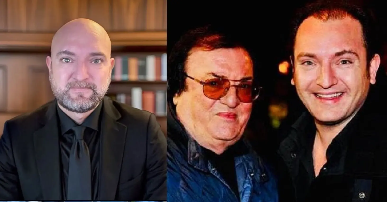 Davide Di Lernia, a destra con il papà