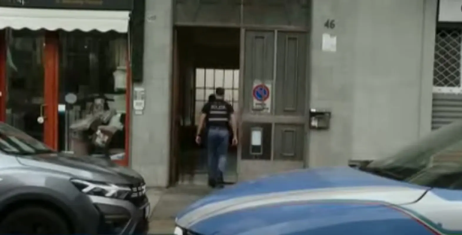 Il luogo del macabro ritrovamento