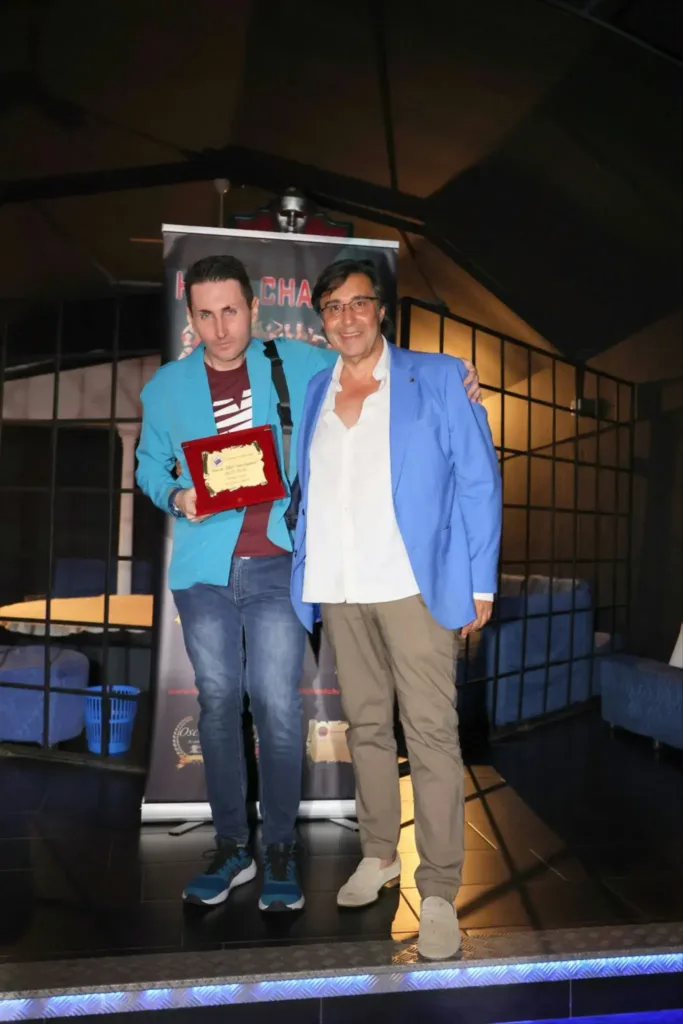 Matteo Savo con Romoli