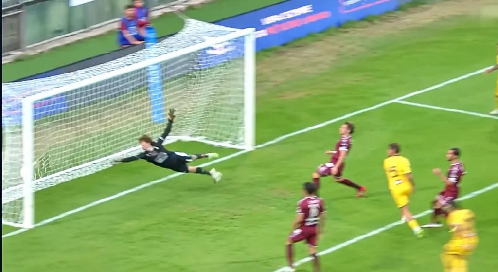 Il gol di Proia