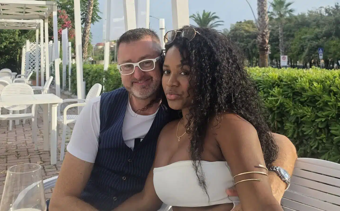 Marco Panichi con la partner in una foto pubblicata tre giorni prima del delitto