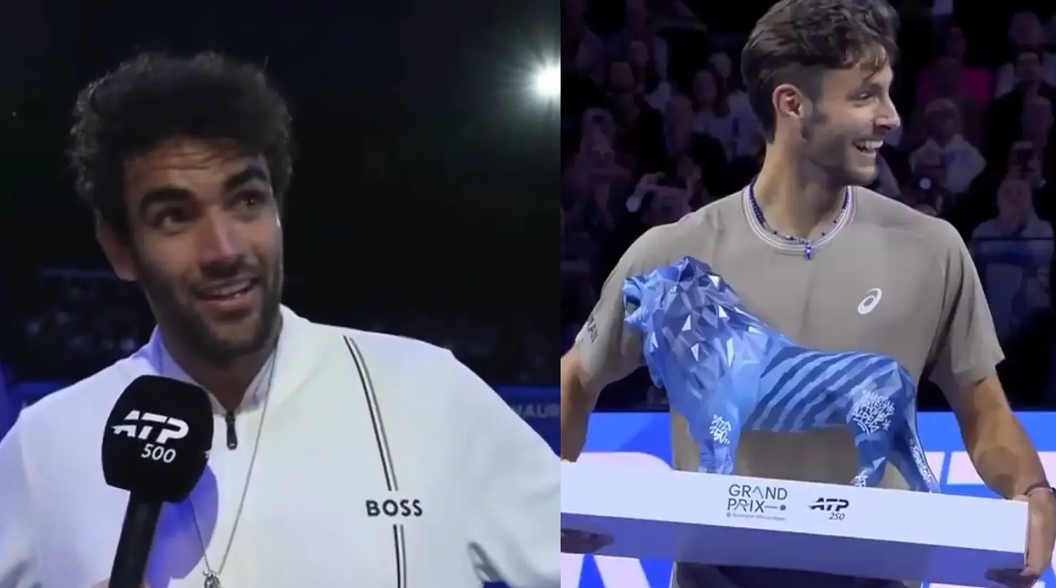 Matteo Berrettini e Lorenzo Musetti