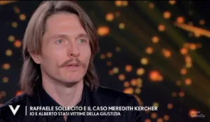 Raffaele Sollecito a Verissimo, l’attacco alle istituzioni e la lettera a Stasi: «Per me è innocente»